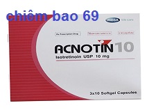 Thuốc acnotin 10 có tác dụng gì? giá bao nhiêu? mua ở đâu?
