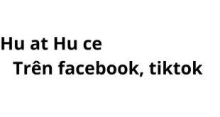 Hu at Hu ce là gì trên Facebook, tiktok?