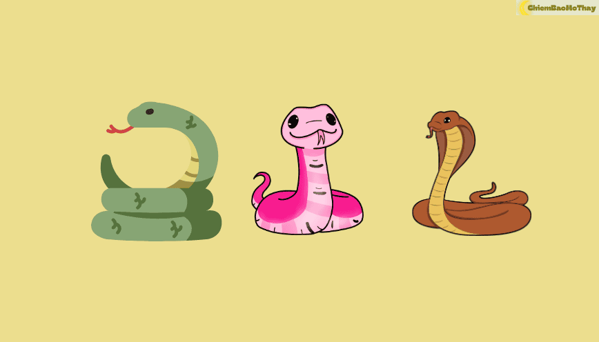 Mơ thấy 3 con rắn