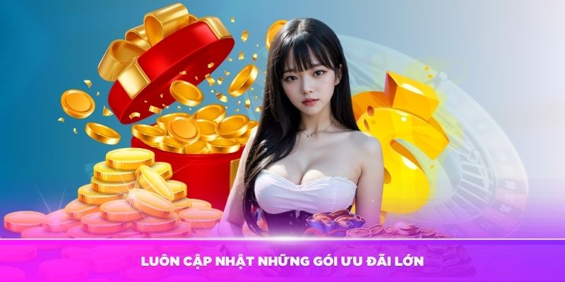 Sân chơi 123B luôn cập nhật những gói ưu đãi lớn cho người tham gia 