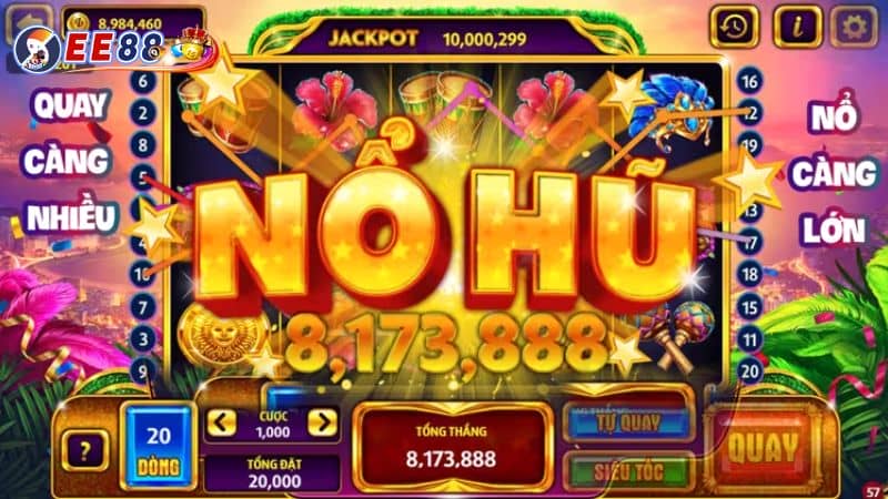 Đối tác cung cấp game nổ hũ cho EE88 là những ai?