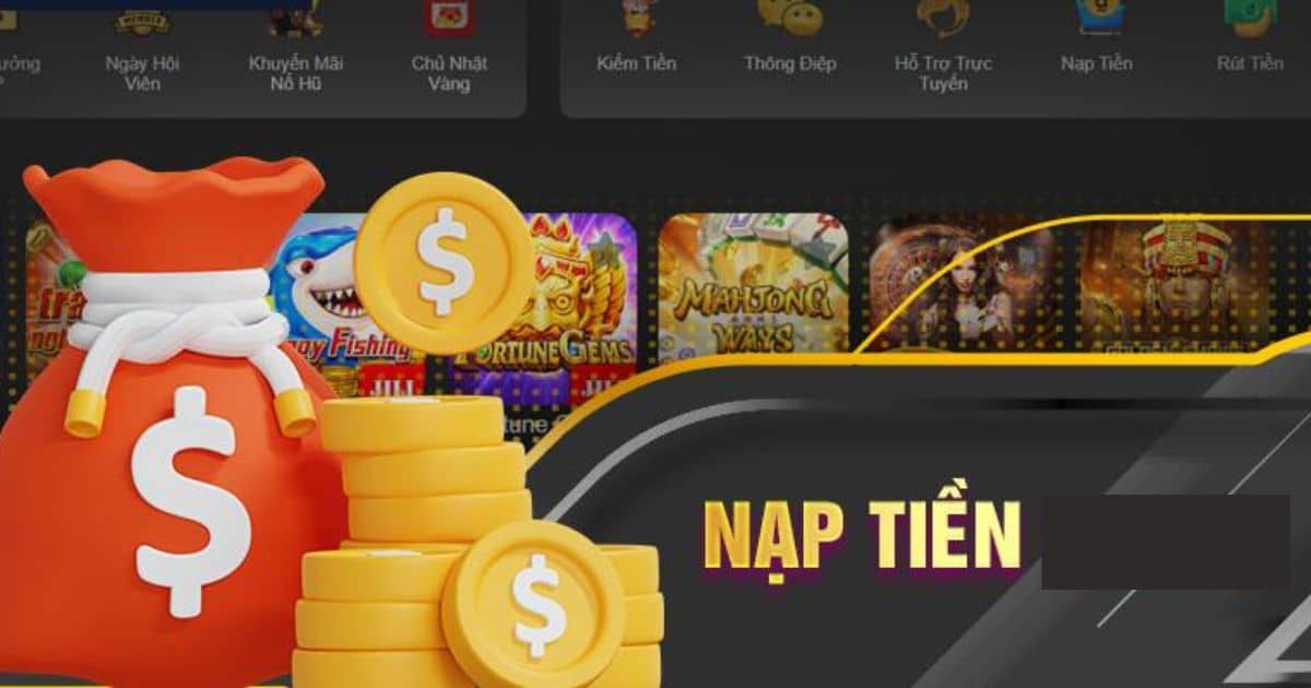 Hướng dẫn chi tiết từng bước nạp tiền Top88