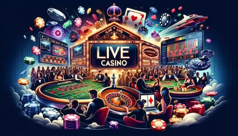 Sự phát triển của live casino trong ngành công nghiệp game online