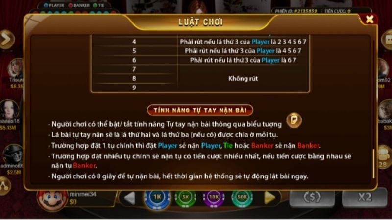 Tính nặng tự tay nặn bài độc đáo của Baccarat Go88 Tính nặng tự tay nặn bài độc đáo của Baccarat Go88