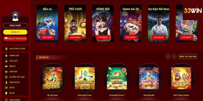 33Win – Trải Nghiệm Cá Cược Đỉnh Cao Với Sự Chuyên Nghiệp Tuyệt Đối