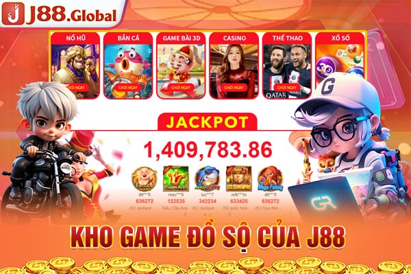 Kho game đồ sộ của J88 Kho game đồ sộ của J88
