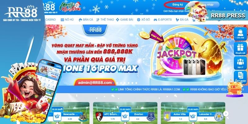 Bấm chọn “đăng ký” và cung cấp thông tin cá nhân