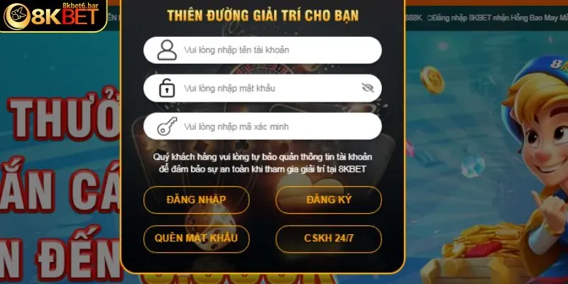 Cẩm nang chi tiết đăng ký 8KBET dễ dàng Cẩm nang chi tiết đăng ký 8KBET dễ dàng