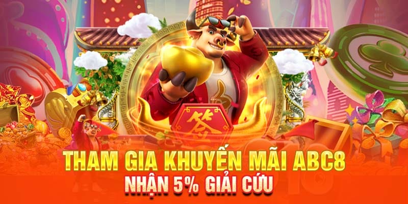 Bảo hiểm cược 5% là Khuyến mãi abc8 rất đáng quan tâm Bảo hiểm cược 5% là Khuyến mãi abc8 rất đáng quan tâm