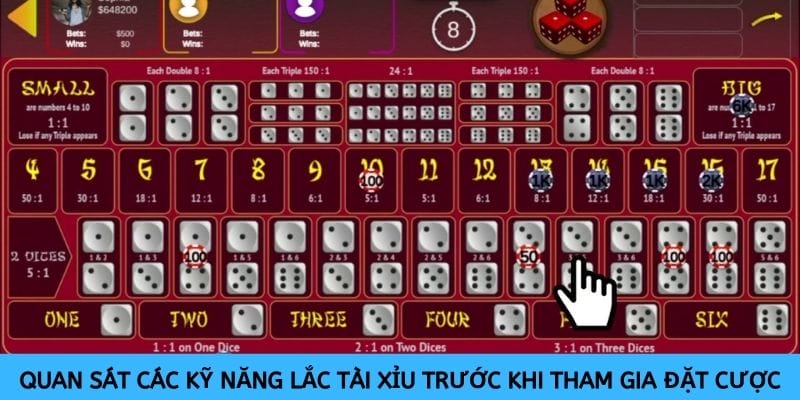 Khi tham gia đặt cược thì cần phải quan sát kỹ lưỡng Khi tham gia đặt cược thì cần phải quan sát kỹ lưỡng