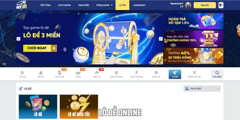 Lô đề online là sản phẩm giải trí quen thuộc với nhiều người Lô đề online là sản phẩm giải trí quen thuộc với nhiều người