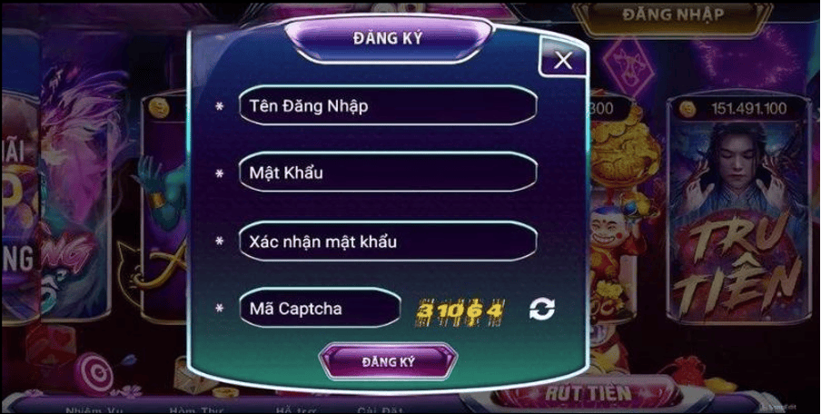 Các bước đăng ký game bài đổi thưởng nhanh Các bước đăng ký game bài đổi thưởng nhanh