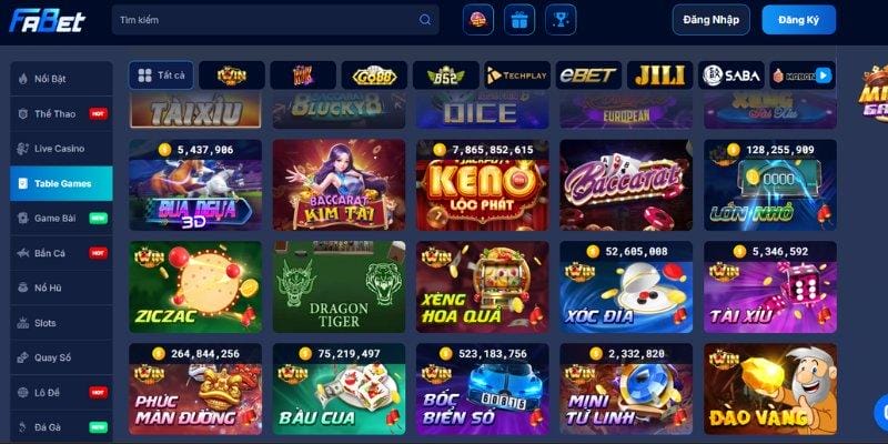 Tổng hợp 3+ game bài Fabet đáng thử Tổng hợp 3+ game bài Fabet đáng thử
