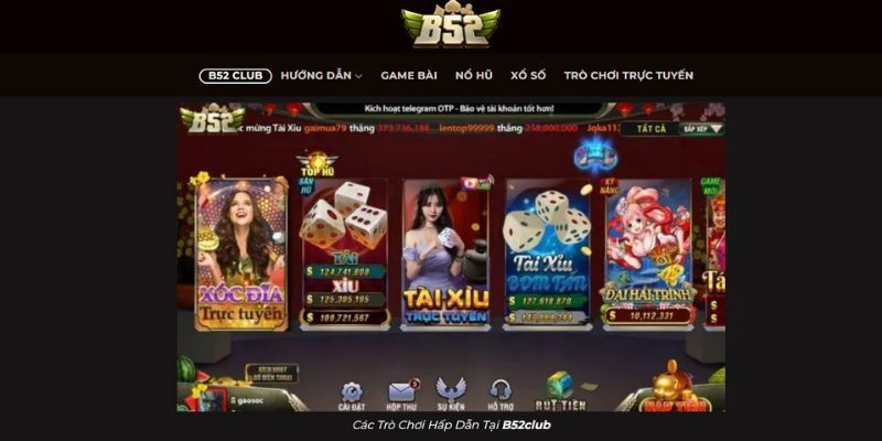 B52 - Cổng Game Giải Trí Cực Đỉnh Cao Không Thể Bỏ Lỡ