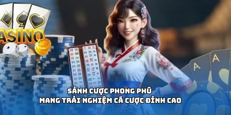 Sảnh cược phong phú mang trải nghiệm cá cược đỉnh cao Sảnh cược phong phú mang trải nghiệm cá cược đỉnh cao