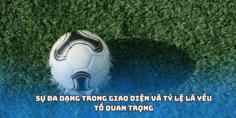 Sự đa dạng trong giao diện và tỷ lệ là yếu tố quan trọng Sự đa dạng trong giao diện và tỷ lệ là yếu tố quan trọng