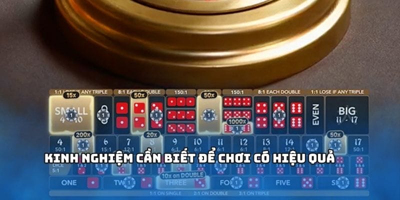 Kinh nghiệm chơi hiệu quả, nhận thưởng lớn