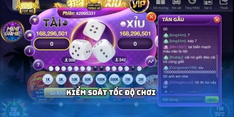 Kiểm soát tốc tốc độ cược theo năng lực