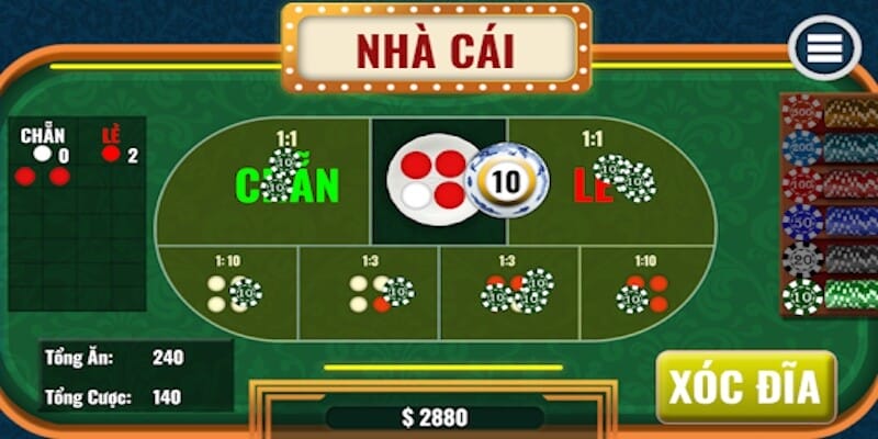 Tỷ lệ trả thưởng trong game Xóc Đĩa 88 Tỷ lệ trả thưởng trong game Xóc Đĩa 88