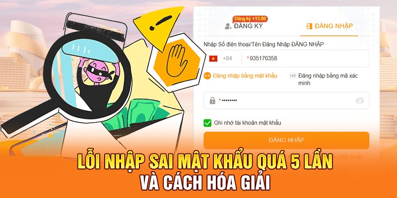 Một số lỗi thường gặp khi đăng nhập 13WIN và cách xử lý