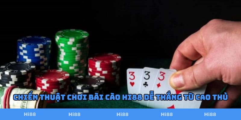 Chiến thuật chơi bài cào Hi88 dễ thắng từ cao thủ