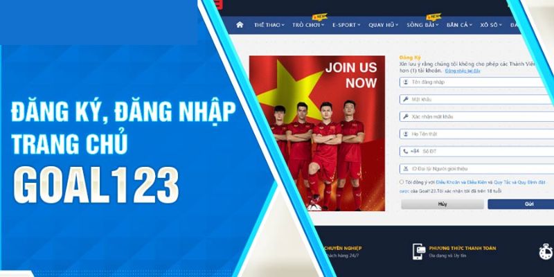 Cách đăng nhập Goal123 trên điện thoại Android và iOS Cách đăng nhập Goal123 trên điện thoại Android và iOS