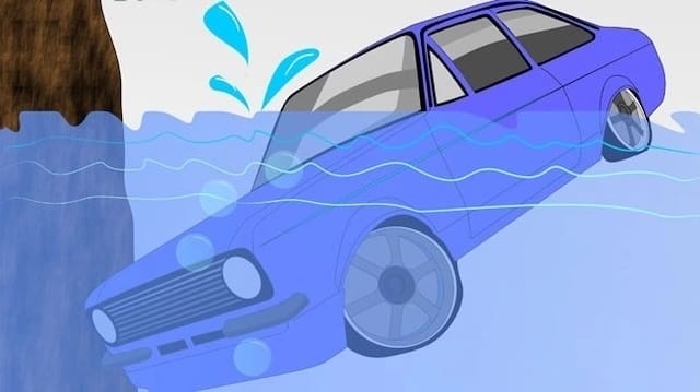 Giải mã chung về giấc mơ xe lật xuống nước