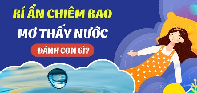 Sổ mơ về hình ảnh thấy nước phun trào