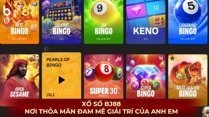 Xổ Số BJ88 - Nơi Thỏa Mãn Đam Mê Giải Trí Của Anh Em