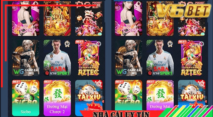 Các sản phẩm giải trí tại V6BET Các sản phẩm giải trí tại V6BET