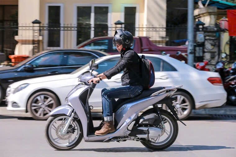 Những con số tăng cường vận may khi mơ thấy mình đi xe máy SH