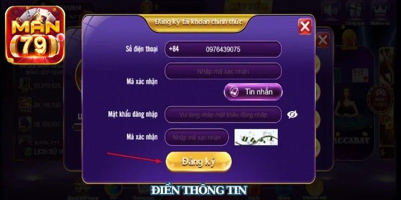 Man79: Giao diện và cảm giác chơi – Mượt, nhẹ, dễ thao tác