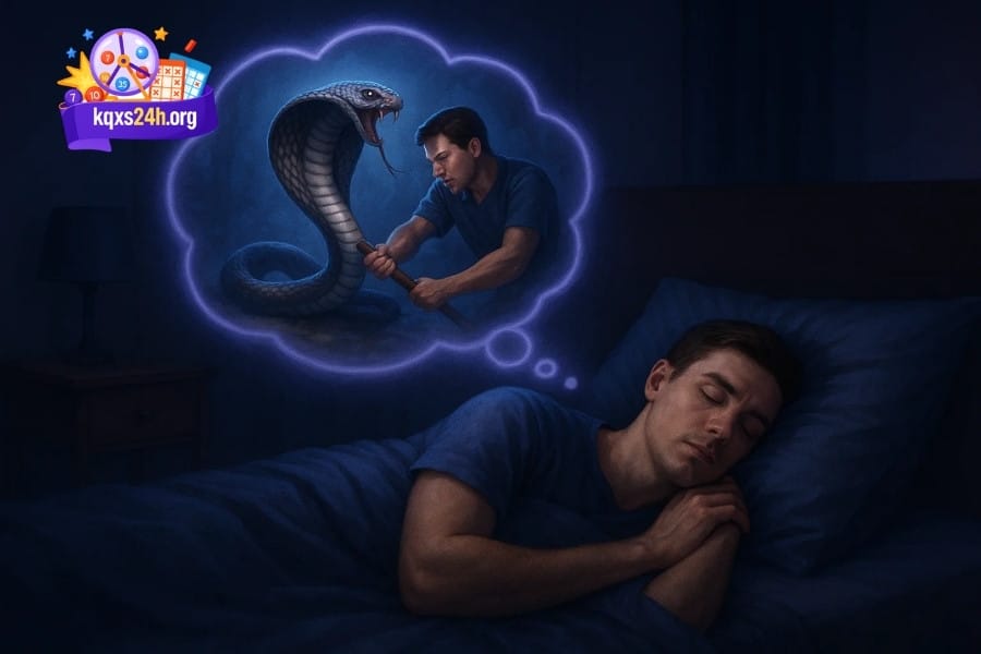 Giết được con rắn độc trong mơ báo hiệu bạn sẽ thoát khỏi nguy hiểm