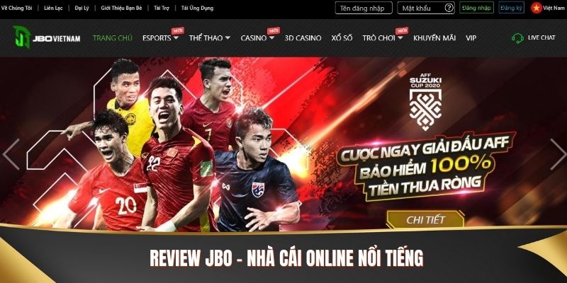 JBO – Đánh Giá Chi Tiết Sân Chơi Cá Cược Trực Tuyến