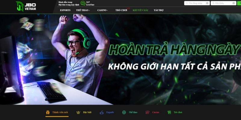 JBO - Thiết kế giao diện JBO - Thiết kế giao diện