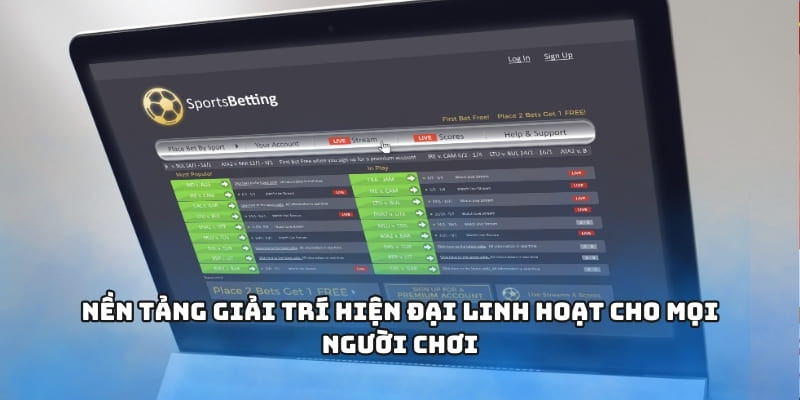Nền tảng giải trí hiện đại linh hoạt cho mọi người chơi