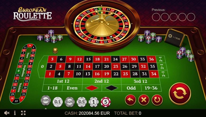 Roulette 6FF | Vòng quay may mắn đẳng cấp châu Âu