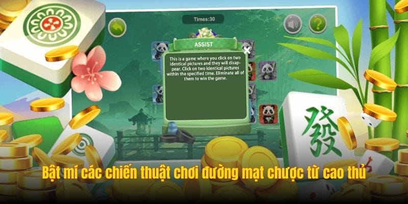 Bật mí các chiến thuật chơi đường mạt chược từ cao thủ
