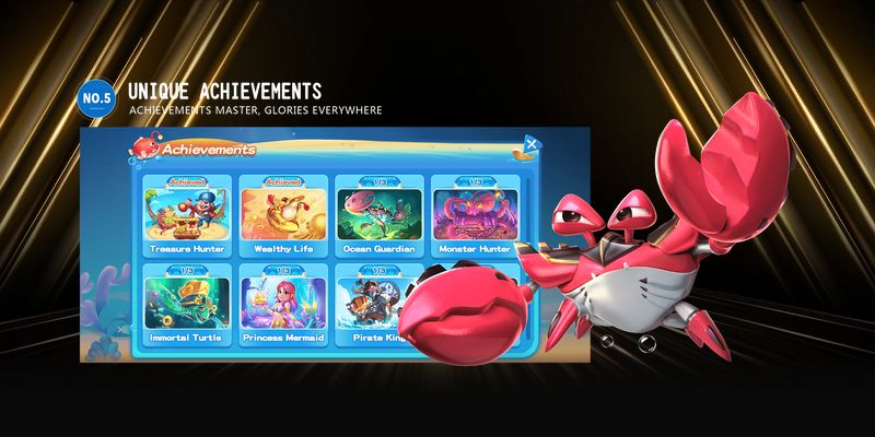 Giao diện hấp dẫn của tựa game bắn cá