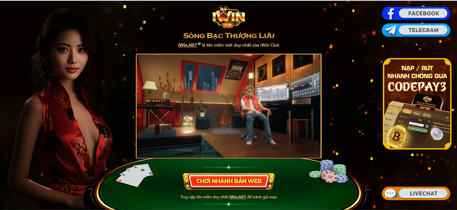 Link đăng ký Iwin68 – Cánh cửa bước vào thế giới game bài đổi thưởng uy tín