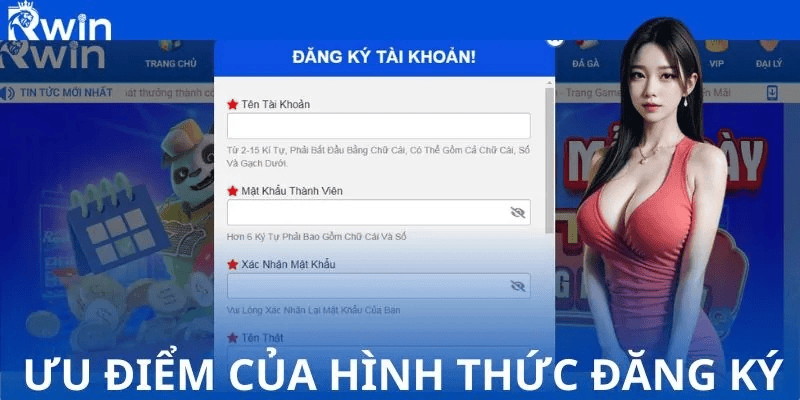 Đăng Ký RWIN – Bắt Đầu Hành Trình Cá Cược Dễ Dàng Và An Toàn