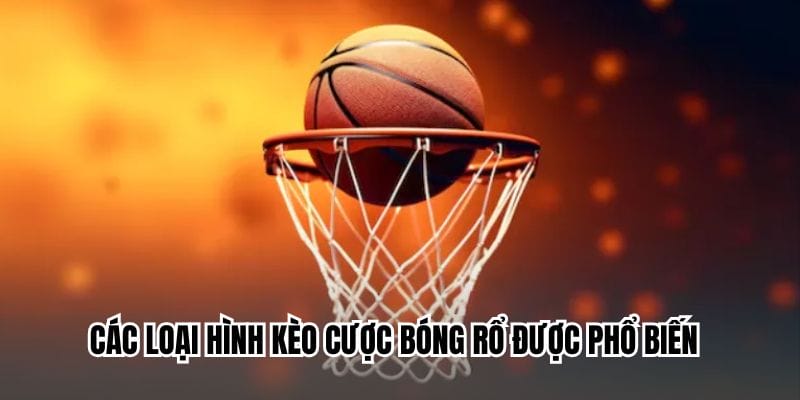 Các kèo cược bóng rổ đang thịnh hành