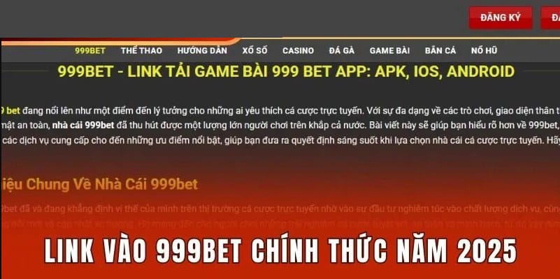 Lợi ích khi sử dụng link vào 999bet chính thống Lợi ích khi sử dụng link vào 999bet chính thống