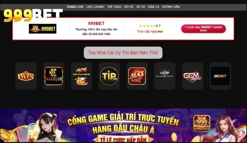 Cách nhận diện và cập nhật link vào 999bet mới nhất Cách nhận diện và cập nhật link vào 999bet mới nhất