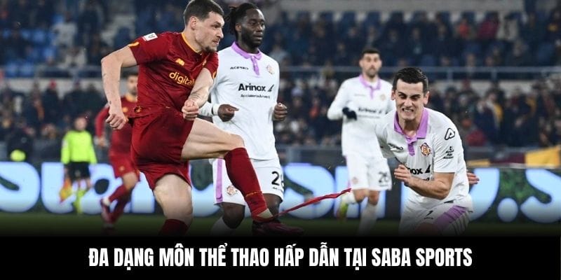 Đa dạng môn thể thao hấp dẫn tại SABA sports