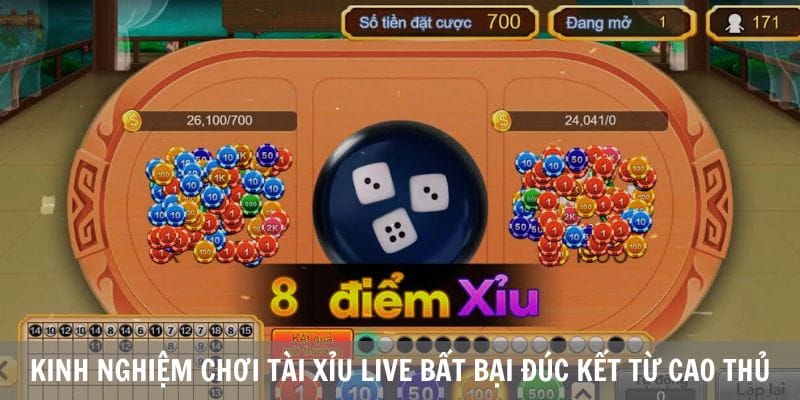 Vận dụng chiến thuật hợp lý để nâng cao tỷ lệ thắng khi chơi tài xỉu