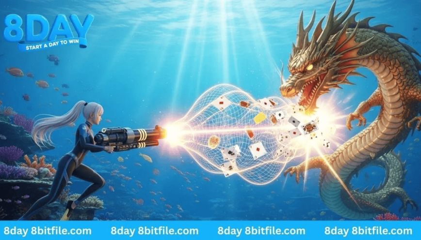 Săn cá khủng cùng game Bắn cá Sea Gaming tại 8Day Hướng dẫn từ A-Z cho người mới