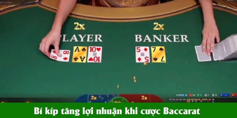 Bí kíp tăng lợi nhuận khi cược Baccarat