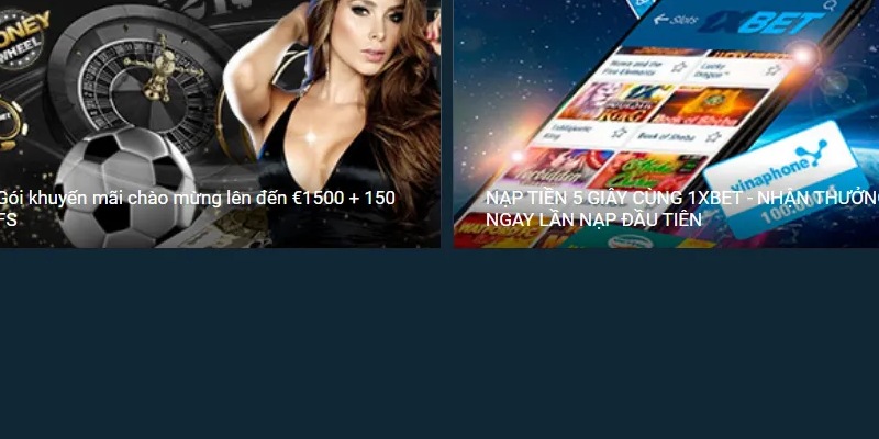 Khuyến mãi 1xBet đa dạng
