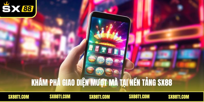Khám phá giao diện mượt mà tại nền tảng SX88